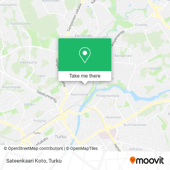 Sateenkaari Koto map