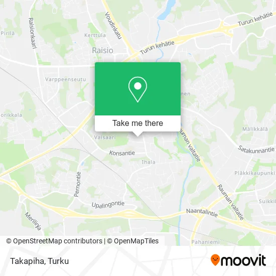 Takapiha map