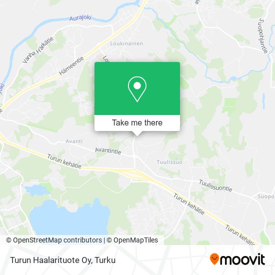 Turun Haalarituote Oy map