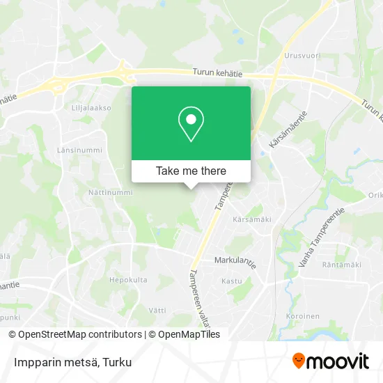 Impparin metsä map