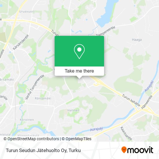 Turun Seudun Jätehuolto Oy map