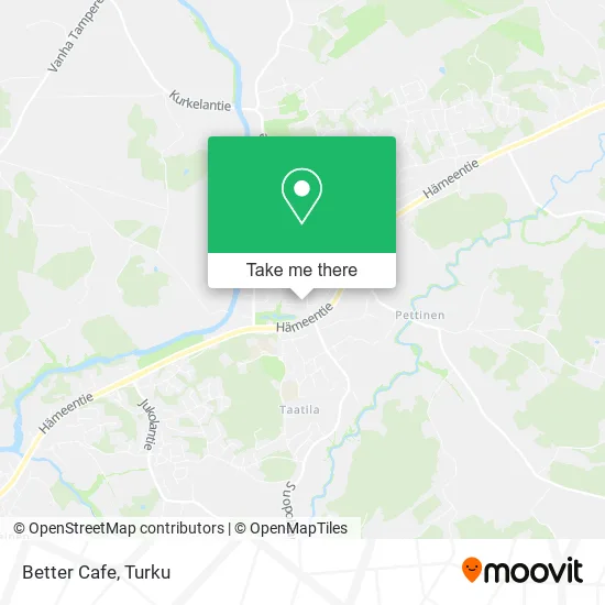 Better Cafe map