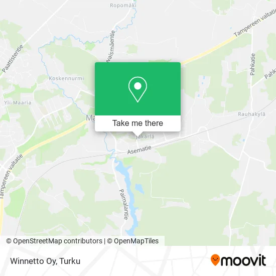 Winnetto Oy map