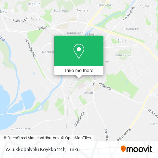 A-Lukkopalvelu Köykkä 24h map