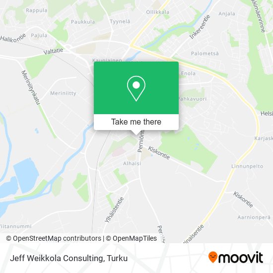 Jeff Weikkola Consulting map