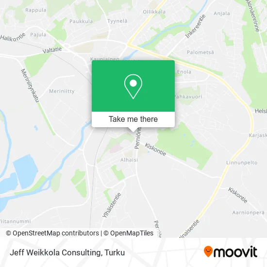 Jeff Weikkola Consulting map