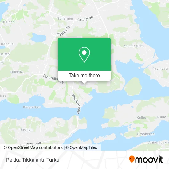 Pekka Tikkalahti map