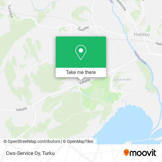 Cws-Service Oy map