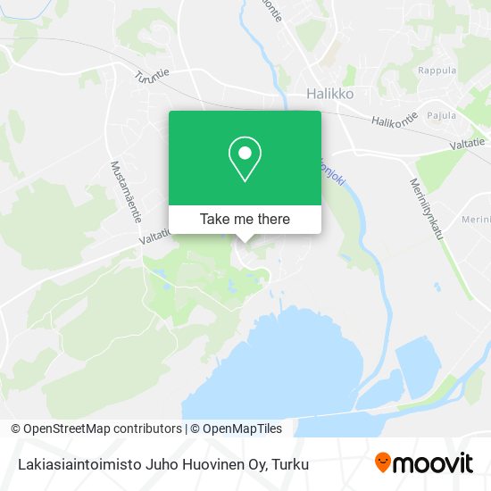 Lakiasiaintoimisto Juho Huovinen Oy map