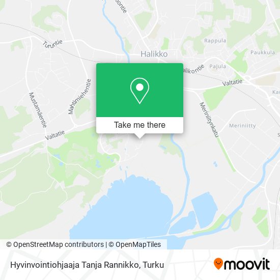 Hyvinvointiohjaaja Tanja Rannikko map