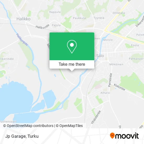 Jp Garage map