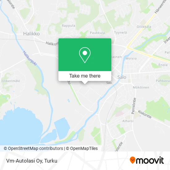 Vm-Autolasi Oy map