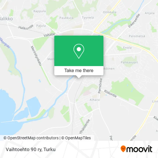 Vaihtoehto 90 ry map