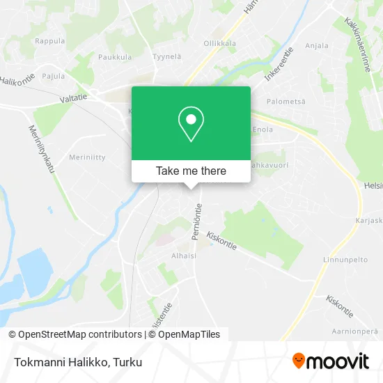 Tokmanni Halikko map