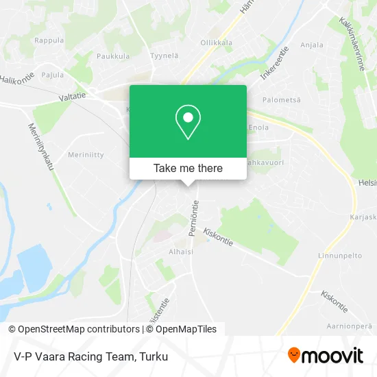 V-P Vaara Racing Team map