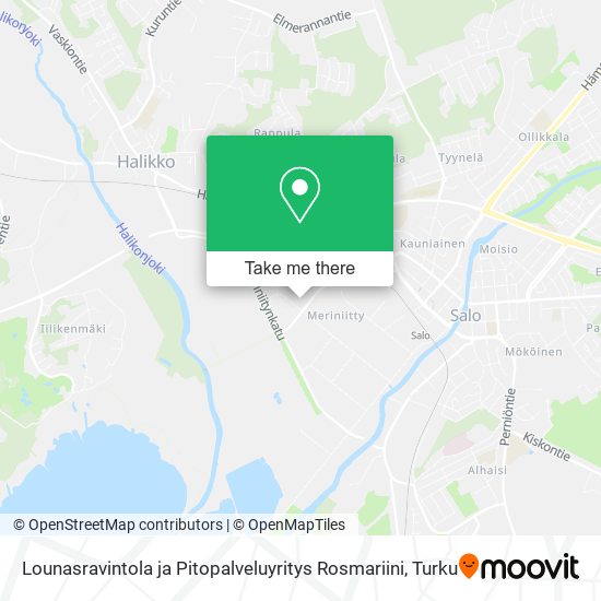 Lounasravintola ja Pitopalveluyritys Rosmariini map