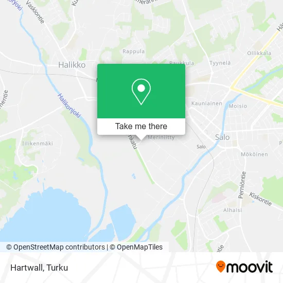 Hartwall map
