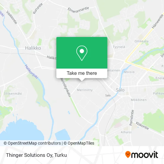 Thinger Solutions Oy map