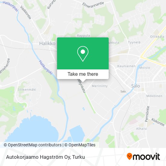 Autokorjaamo Hagström Oy map