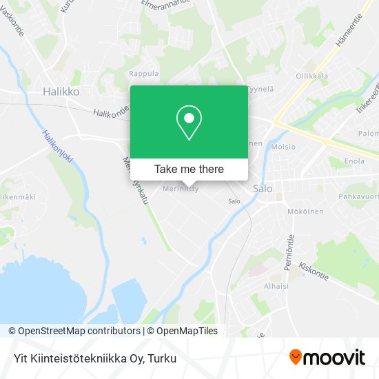 Yit Kiinteistötekniikka Oy map