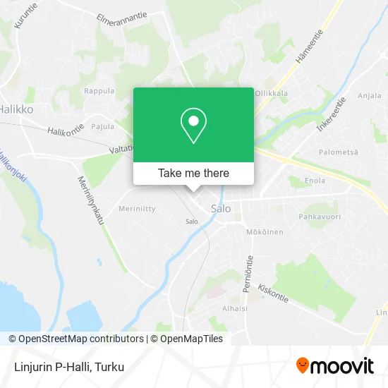 Linjurin P-Halli map