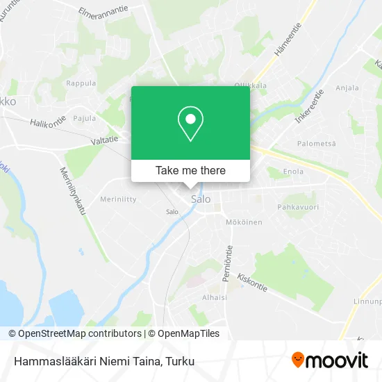 Hammaslääkäri Niemi Taina map