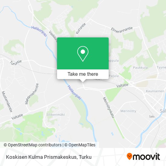 Koskisen Kulma Prismakeskus map