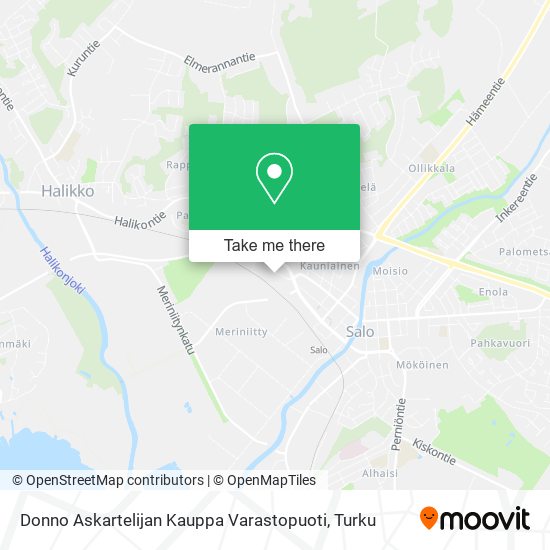 Donno Askartelijan Kauppa Varastopuoti map