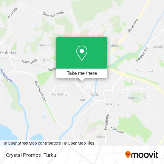 Crystal Promoti map