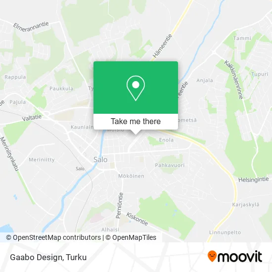 Gaabo Design map