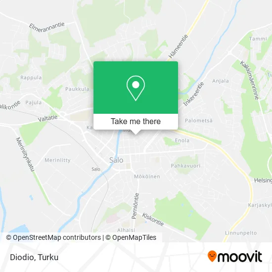 Diodio map