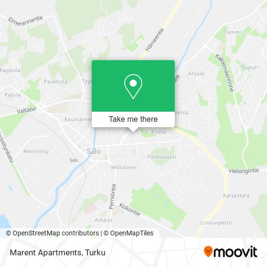 Marent Apartments map