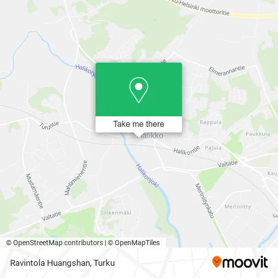 Ravintola Huangshan map