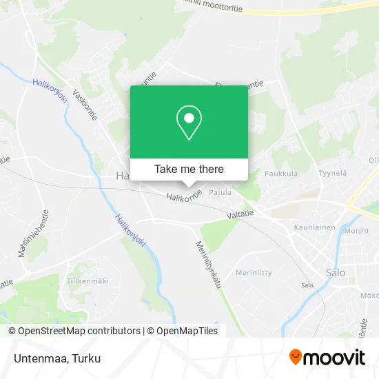 Untenmaa map