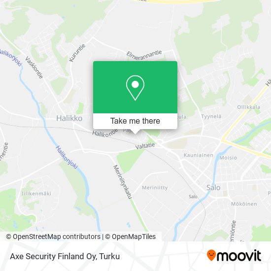 Axe Security Finland Oy map
