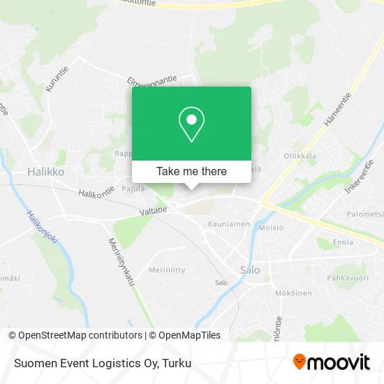 Suomen Event Logistics Oy map