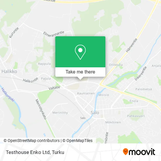 Testhouse Enko Ltd map