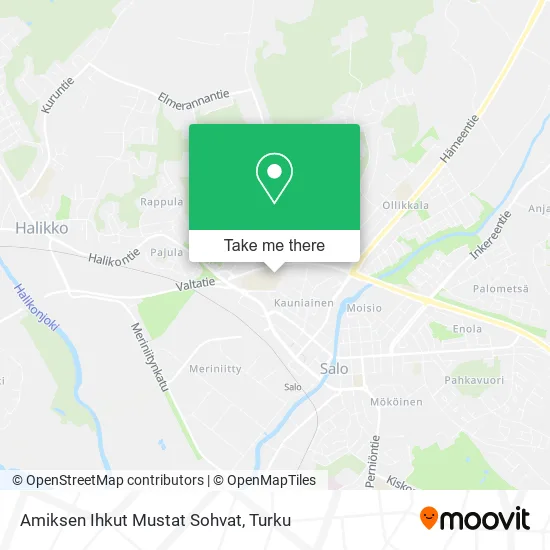 Amiksen Ihkut Mustat Sohvat map
