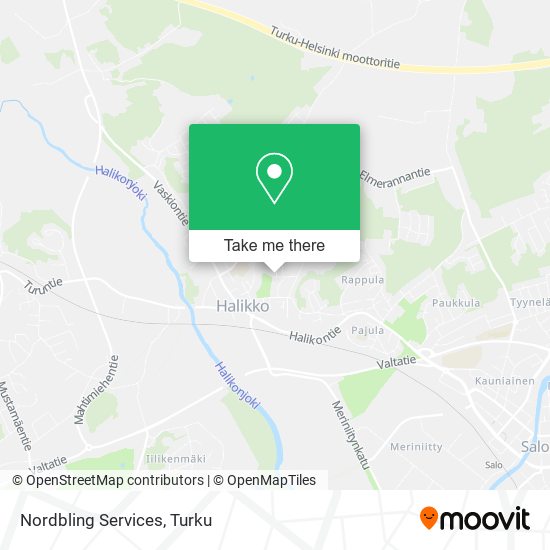 Nordbling Services map