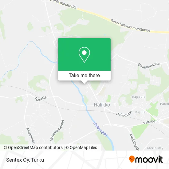 Sentex Oy map
