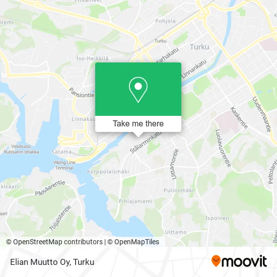 Elian Muutto Oy map