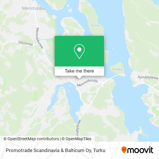 Promotrade Scandinavia & Balticum Oy map