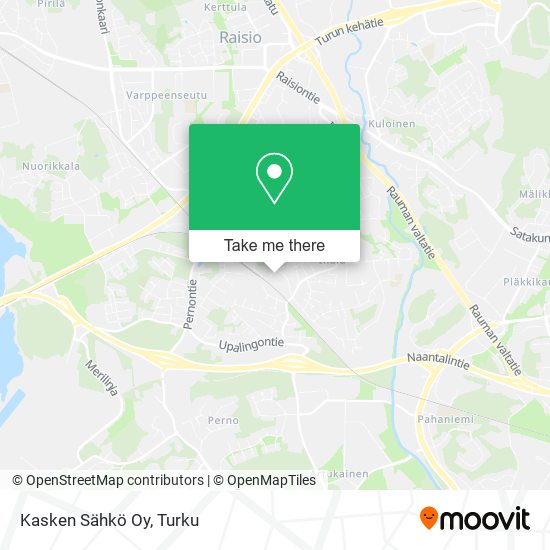 Kasken Sähkö Oy map