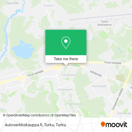 Autoverkkokauppa.fi, Turku map