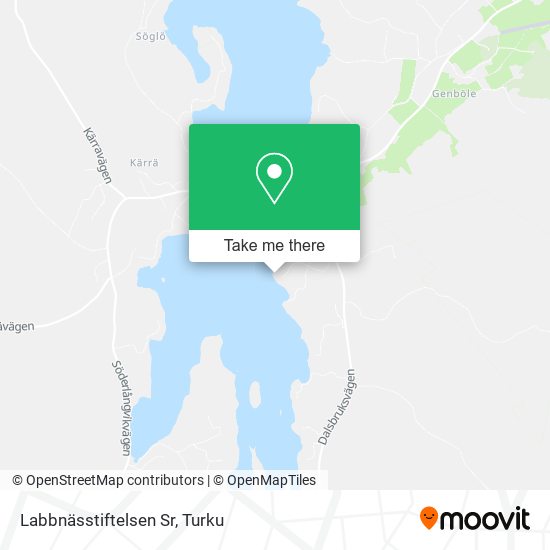 Labbnässtiftelsen Sr map