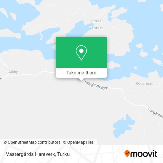 Västergårds Hantverk map