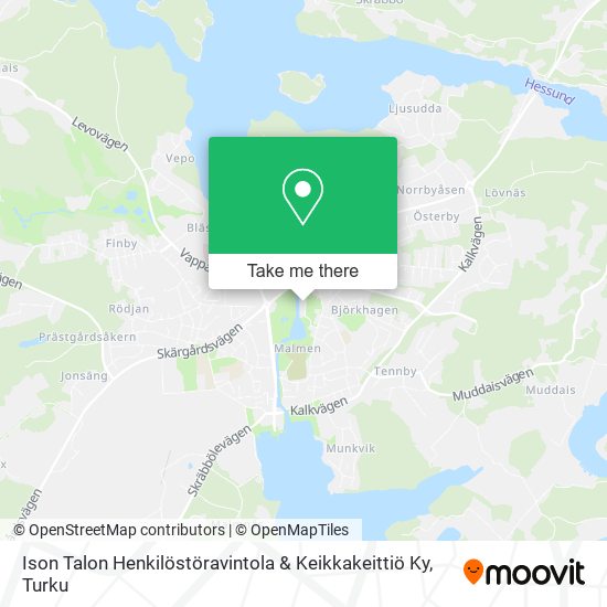 Ison Talon Henkilöstöravintola & Keikkakeittiö Ky map