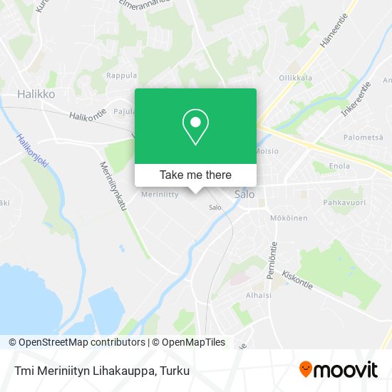 Tmi Meriniityn Lihakauppa map