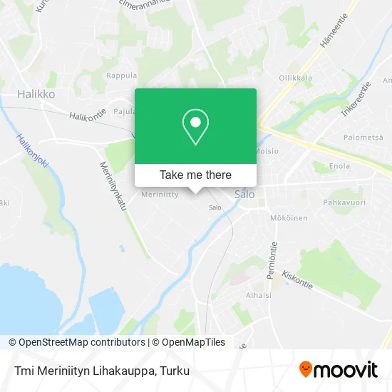Tmi Meriniityn Lihakauppa map