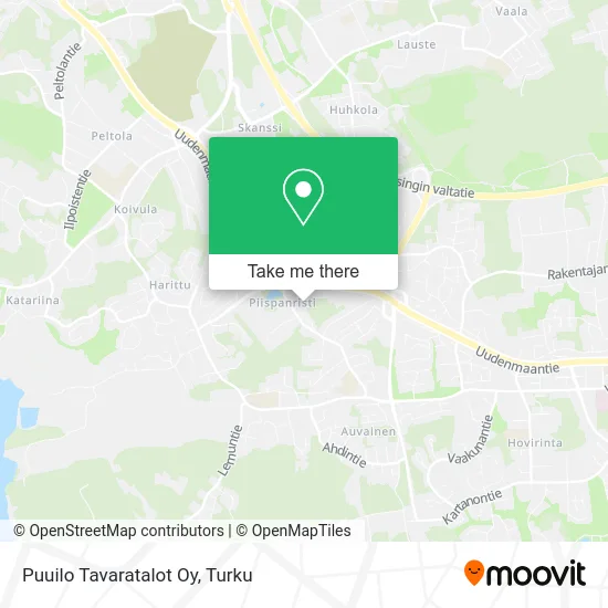 Puuilo Department Stores map